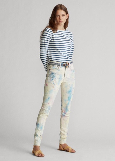 Women's Polo Ralph Lauren Tompkins High-Rise Skinny Jeans | 981327LAM